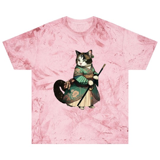 Cat Dressed as Mulan Blast T Shirts