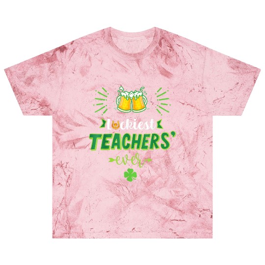 Luckiest Teacher Ever Saint Patrick s Day Irish Sh Blast T Shirts