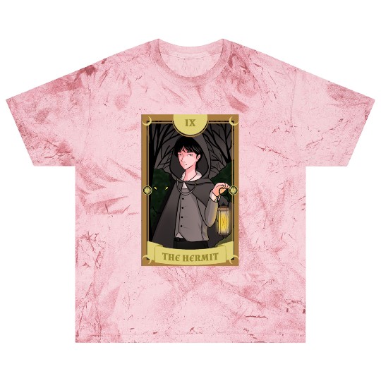 Anime Tarot Card The Hermit Occult Gothic Witch Blast T Shirts