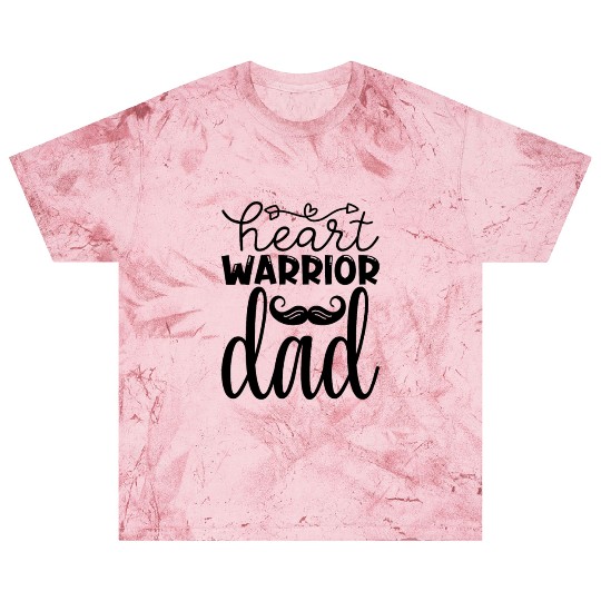 Heart Warrior Dad Blast T Shirts