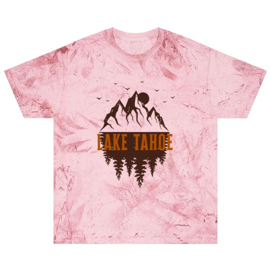 lake tahoe retro mountain Blast T Shirts