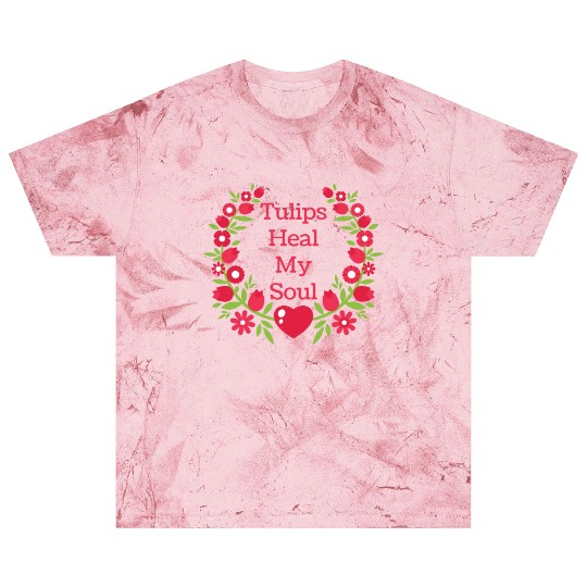 Tulip Gardening Hearts Blast T Shirts