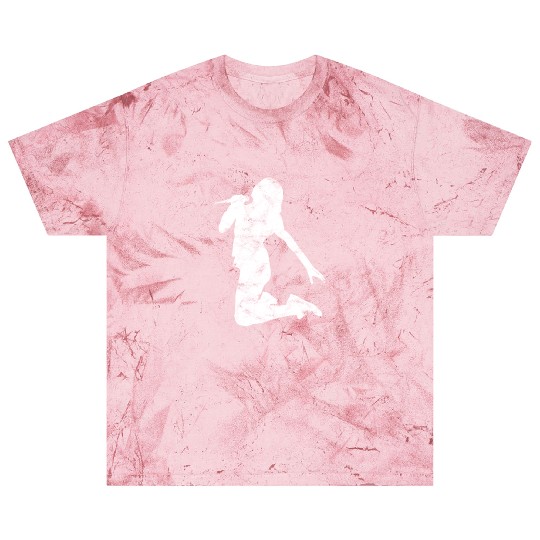 guitar player girl silhouette Blast T Shirts