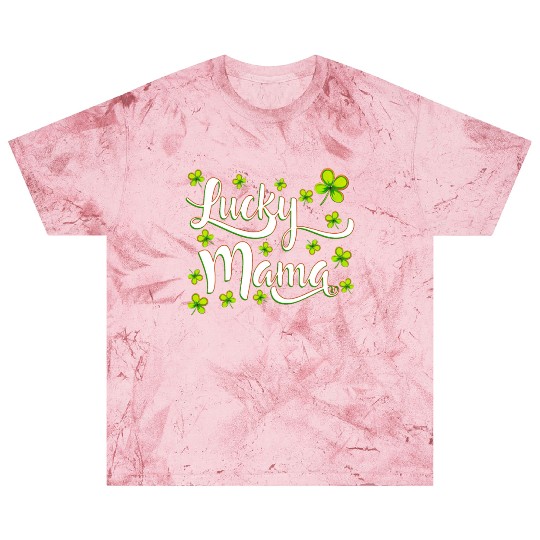 Lucky Mama St. Patrick's Day Mom Blast T Shirts
