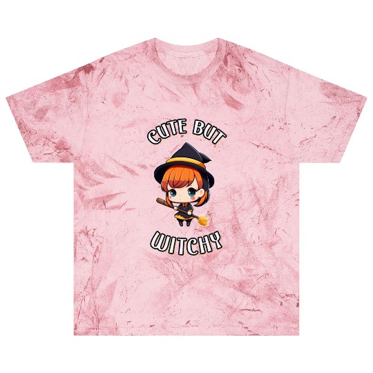 Cute But Witchy Chibi Witch Wicca Blast T Shirts