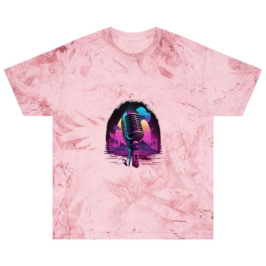 AV Technician Microphone Audio Visual Tech Sound Blast T Shirts