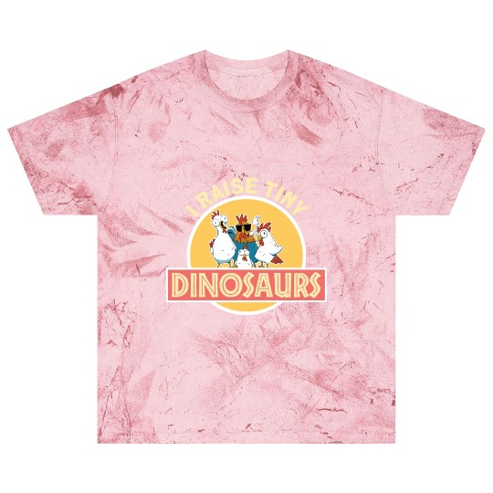 I Raise Tiny Dino Chickens Rooster Farmer Dinosaur Blast T Shirts