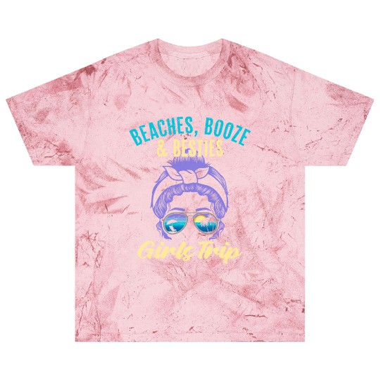 Beaches Booze Besties Girls Trip Spring Break Blast T Shirts