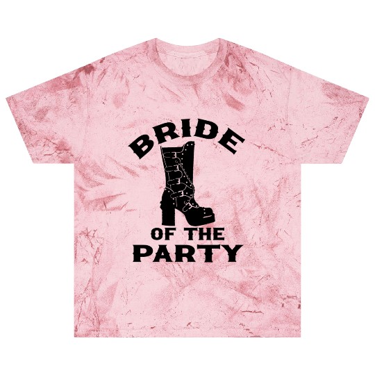 Gothic Wedding Bride of The Party Goth Design Blast T Shirts