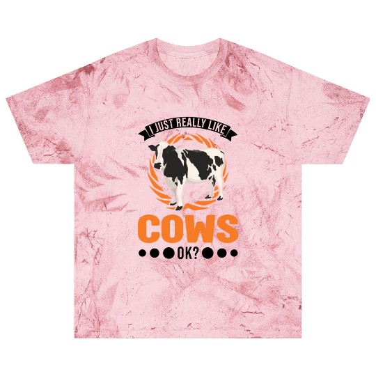 I Just Really Like Cows Cattle Breeder Cow Blast T Shirts