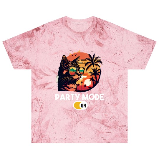 Retro Cat Vintage Sunset 80s 90s Sunglasses Blast T Shirts