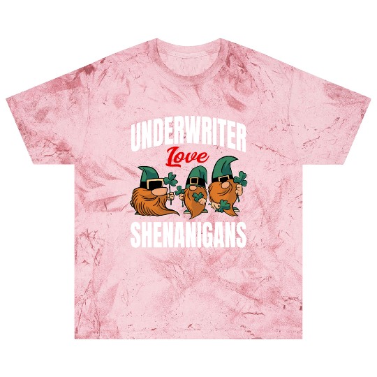 Funny Underwriter St. Patricks Day Shenanigans Blast T Shirts