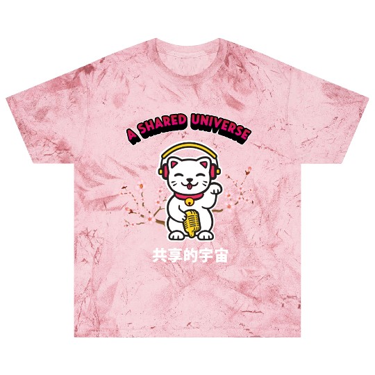 A Shared Universe Lucky Cat Blast T Shirts