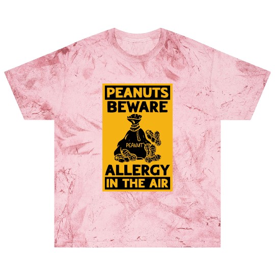 Peanuts Beware Allergy In The Air Peanut Allergic Blast T Shirts