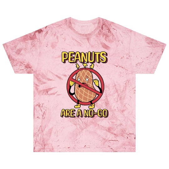 Peanuts Are A No-Go Peanut Allergic Blast T Shirts