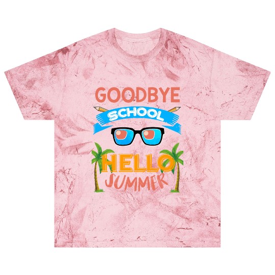 Last Day of School Goodbye School Hello Summer Blast T Shirts