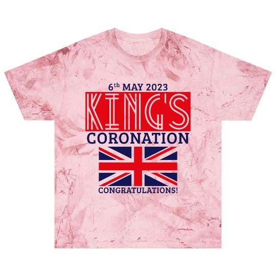 King’s Coronation, 6th May 2023 Congratulations, R Blast T Shirts