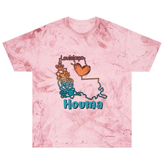I love my home town Houma Louisiana Blast T Shirts