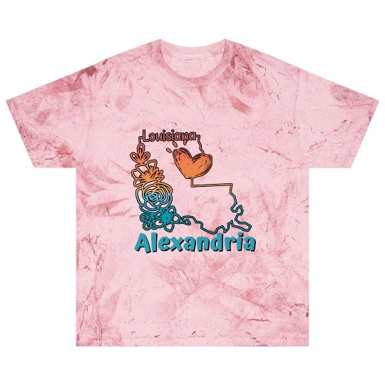 I love my home town Alexandria Louisiana Blast T Shirts