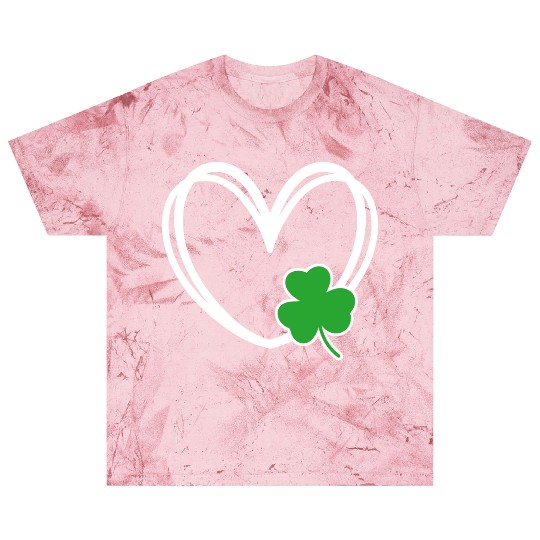 Men Women Heart St Patricks Day Young Clover Irish Blast T Shirts