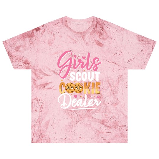 Scout For Girls Cookie Dealer Funny Scouting Famil Blast T Shirts
