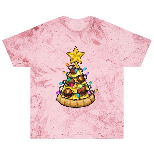 Christmas Pizza Christmas Light Blast T Shirts