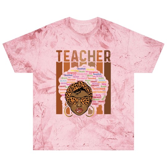 Black Smart Teacher Afro Love Melanin African Blast T Shirts