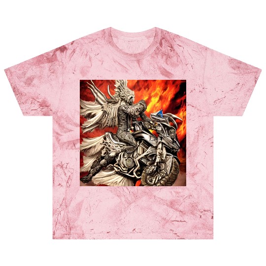 Devil Hellfire Riding Motorcycle Blast T Shirts