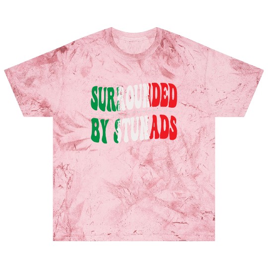 Surrounded By Stunads Italian Pride Italy Flag Blast T Shirts