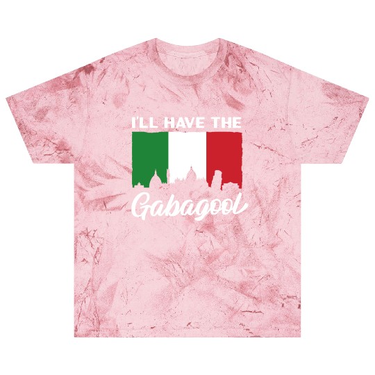I'll Have The Gabagool Italian Pride Italy Flag Blast T Shirts