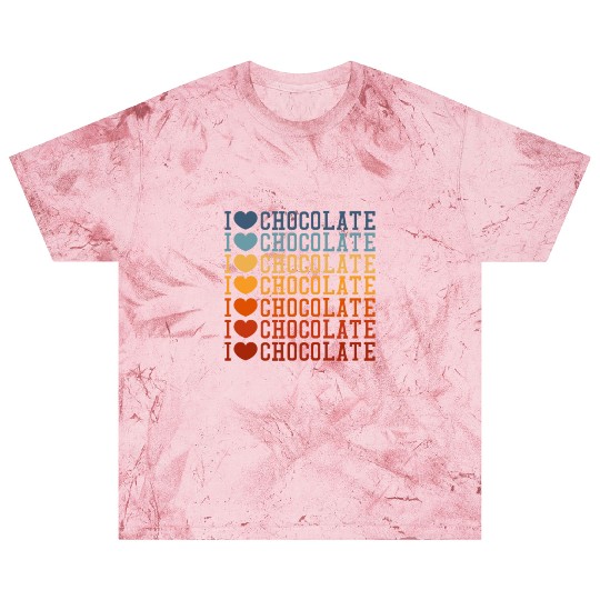 I Love Chocolate Retro Vintage Blast T Shirts