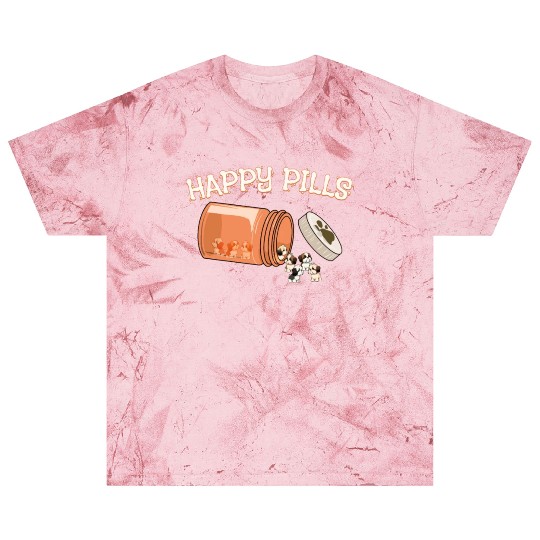 Happy Pills Shih Tzu Funny Dog Lover Cool Pharmacy Blast T Shirts