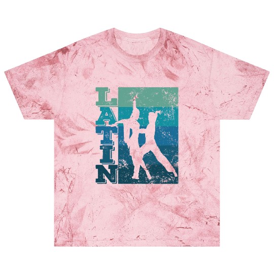 Latin Dance Couple Retro Dancer Blast T Shirts