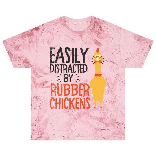 Rubber Chicken Enthusiast Loud Scream Yellow Blast T Shirts