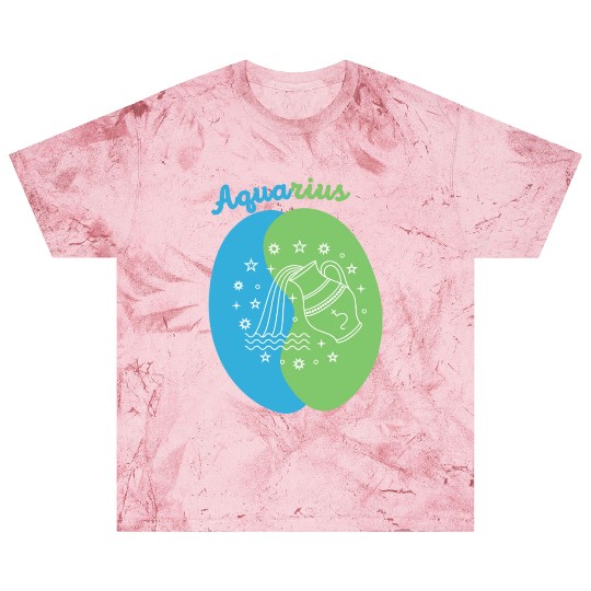 Aquarius: Embrace Your Unique Vision with Minimali Blast T Shirts