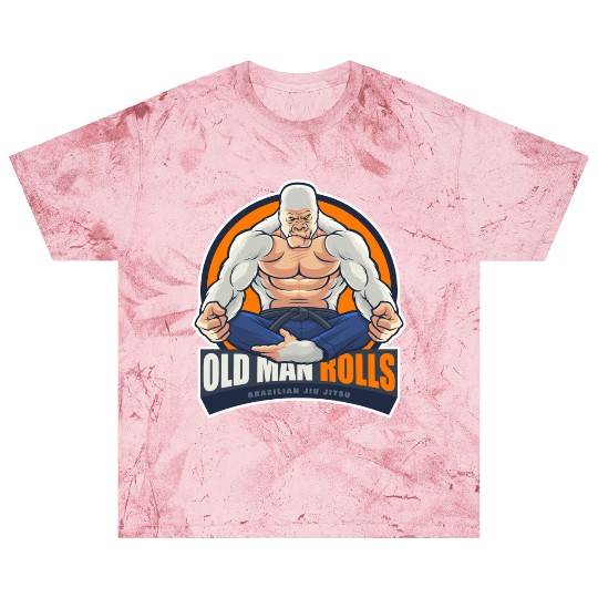 Old Man Rolls Gorilla Jiu Jitsu Fighter Blast T Shirts