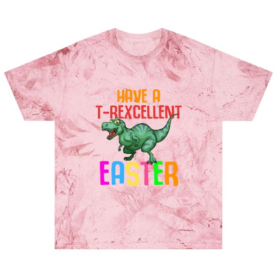 Easter T-rex Dinosaur Rabbit Easter Bunny Holiday Blast T Shirts