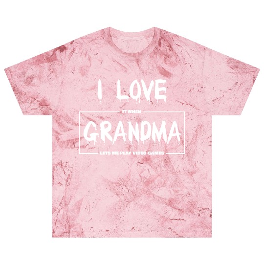 I love my grandma Funny sarcastic video games Blast T Shirts