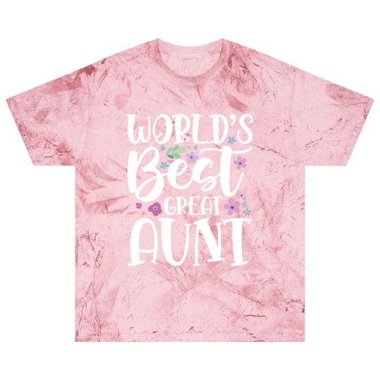 World s Best Great Aunt Blast T Shirts