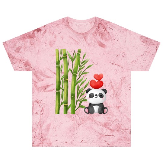 Bamboo Panda Blast T Shirts