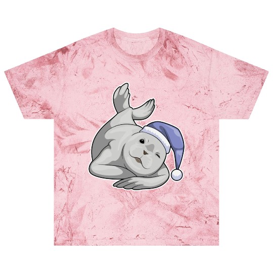 Seal Sleeping Nightcap Blast T Shirts