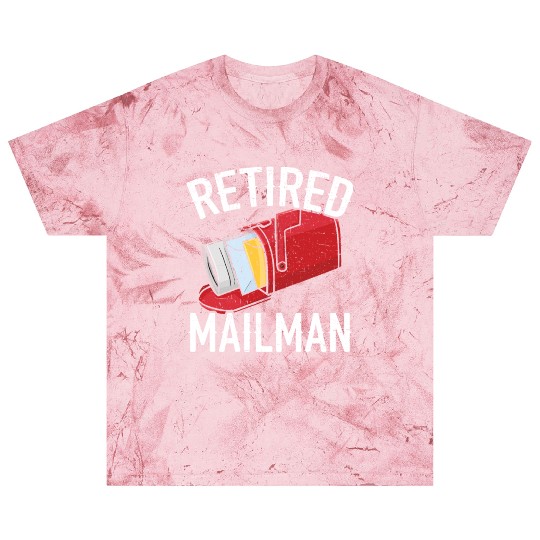 Retired Mailman Delivery Mail Escort Retirement Blast T Shirts