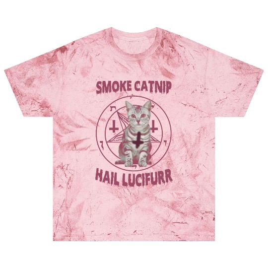Smoke Catnip Hail Lucifurr Blast T Shirts