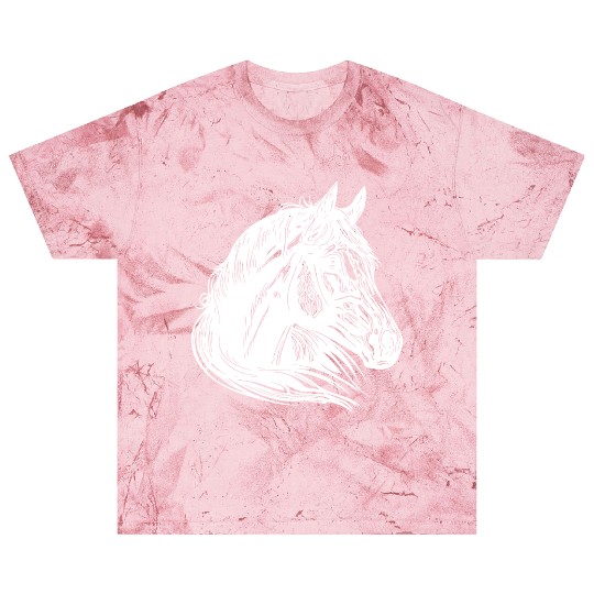 Mares Horse Portrait With Beautiful Mane Blast T Shirts