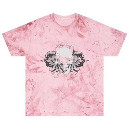 skull gothic with ornaments Blast T Shirts