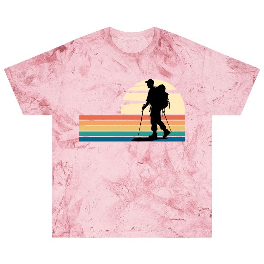 Hiking Mens Colorful Blast T Shirts