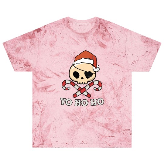 Santa Pirate Funny Christmas - Yo Ho Ho, Pirate Blast T Shirts