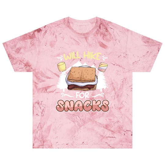 Wanderlust Climber funny Mountain Hiking Snack Blast T Shirts