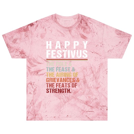 Happy Festivus Christmas Holiday Retro Vintage Blast T Shirts