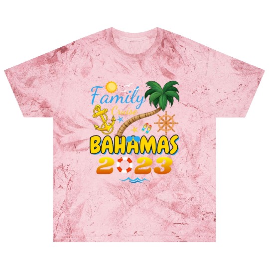 Family Cruise The Bahamas 2023 Matching Group Blast T Shirts